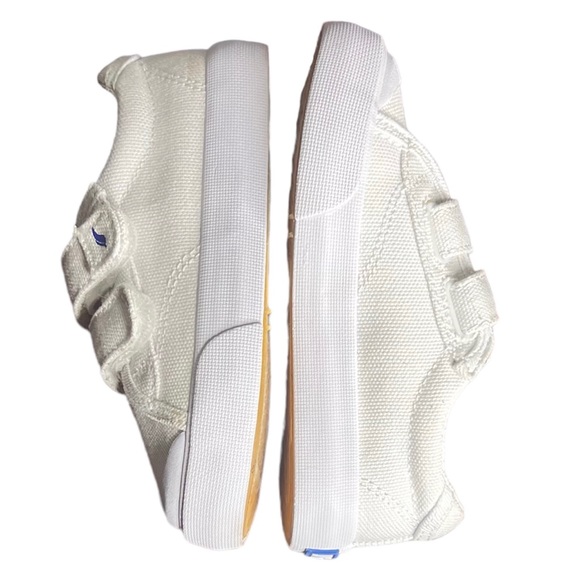 KEDS White Crew Kick Sneakers Size 7W - Picture 6 of 8